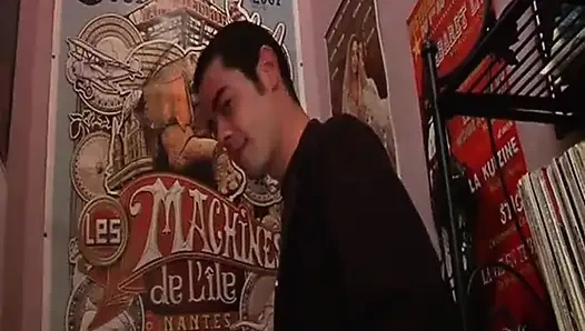 French Slut Deepthroating Before Getting Strapon Fucked