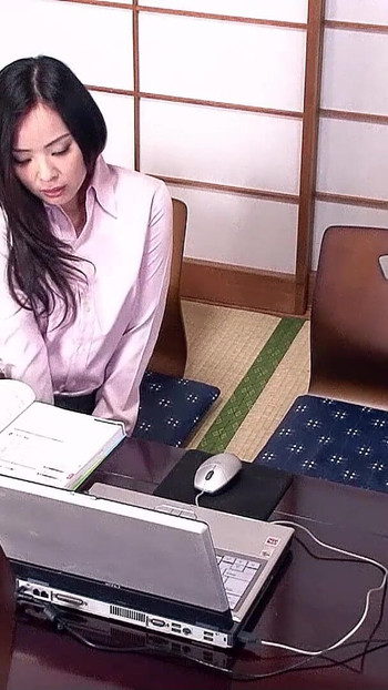 Jaw-dropping moment from "Japanese female Teacher tricked Young Guy to suck his Dick"