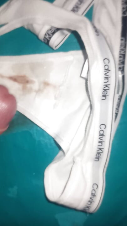 I GET MORE TURBO WITH MY BLONDE NEIGHBOR'S USED THONGS