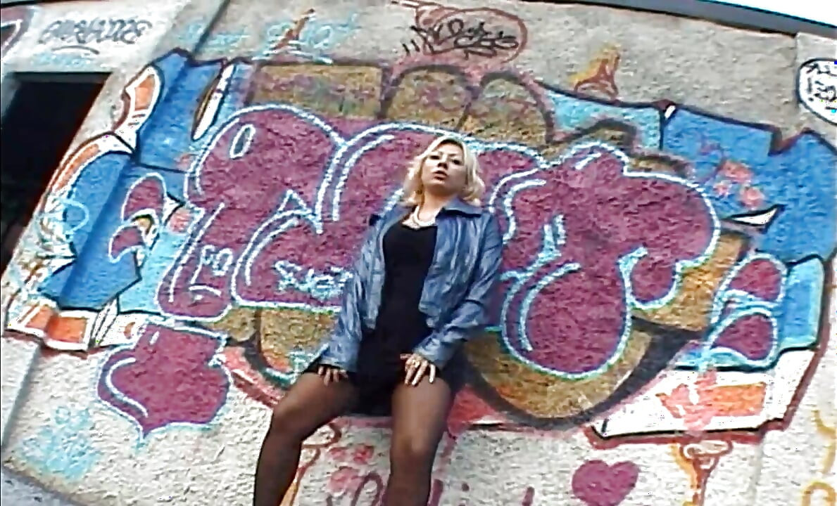 Breathtaking Blonde MILF in Sexy Black Stockings Hard Fucked