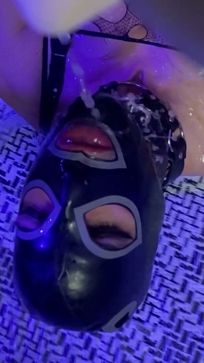 SISSY slut CUMS while PEGGING after GOLDEN SHOWER | Clip 1