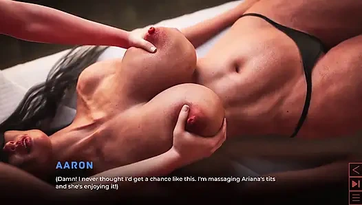 MILF Ariana - Horny and Begs for More as Stepson's Massage Satisfies Her Wet Pussy - P3