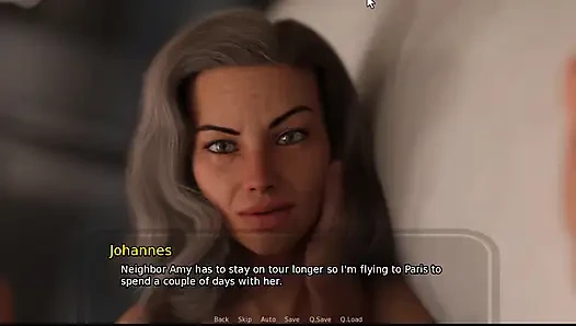 Дом бабушек - Annabelle Gat отшлепали.