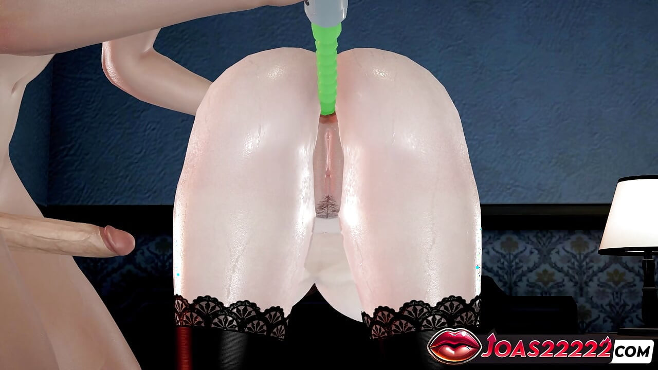 Jamila Mokré tělo 3D Hentai prstění Sténání, anální vibrátor a lízání kundičky Stříkání necenzurováno