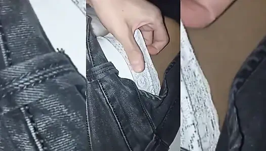 My Neighbor Fails to Ride the Motorcycle but She Doesn't Fail to Take My Cock Out of Her Pants!