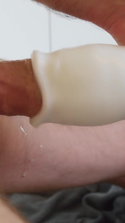 Must-share moment from "Automatic Rotating Male Masturbator Blow Job Cock Stroker Sex Toys by Sohimi, Hands free cumshot"
