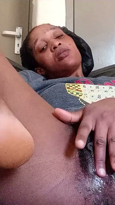 My juice pussy makes me scream fucking My self in my room  while my parents keep knocking and disturbing me | Clip 1