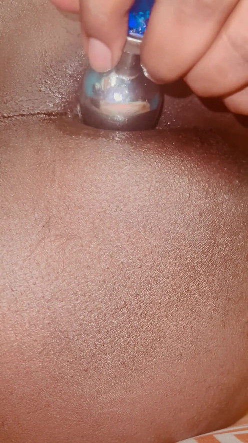 Fucking My Indian Ass with Butt Plug