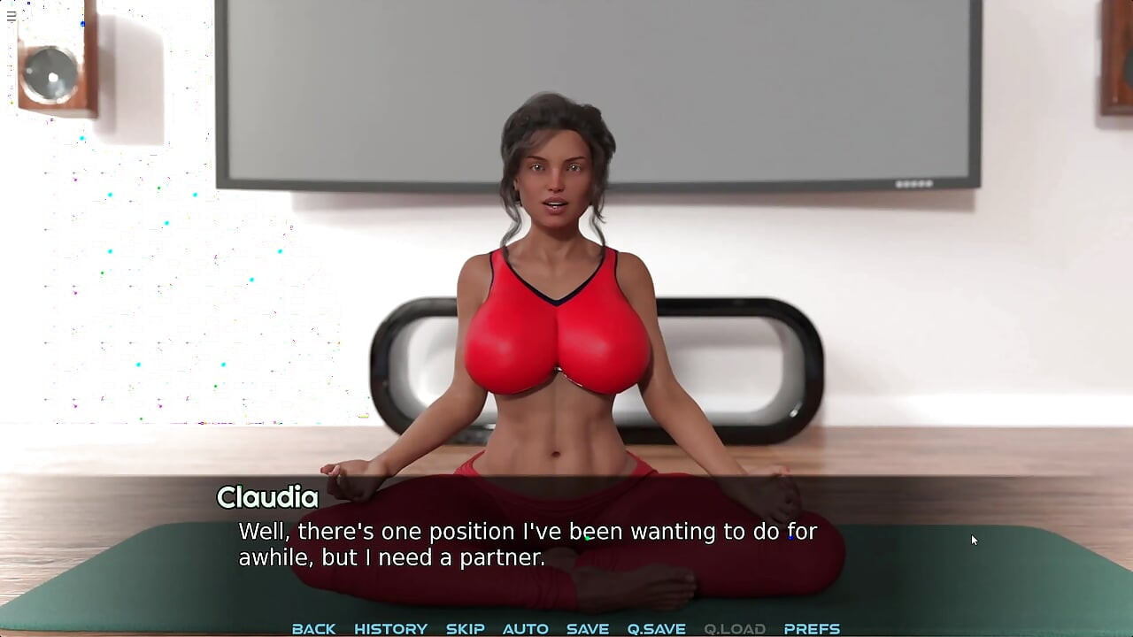Stepmom Ask Help For Yoga But Stepson Fucks Her Mouth