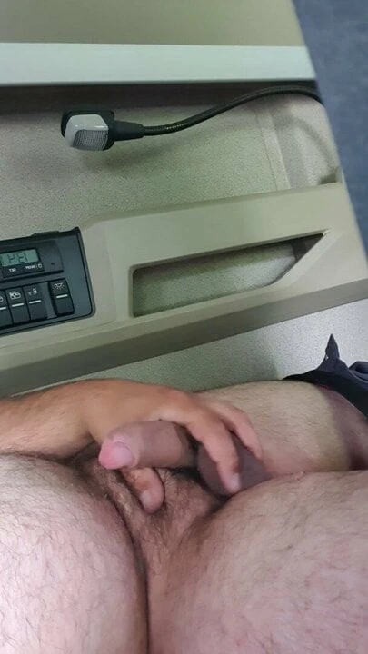 Handjob in a truck