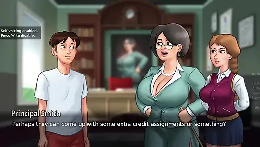 Summertime saga 1st day at college