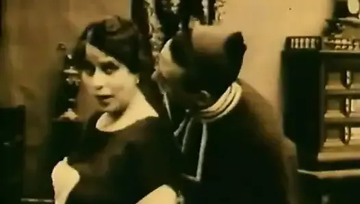 Masturbação e persuasão para chupar (vintage dos anos 20)