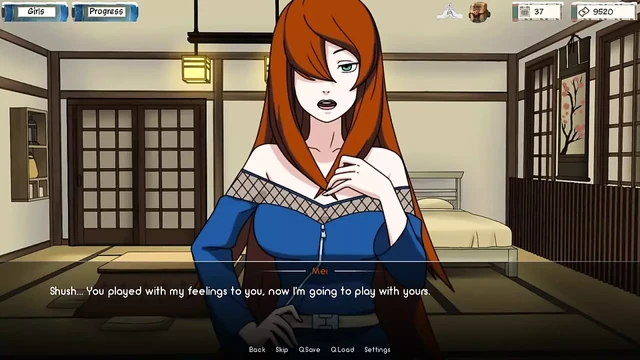Naruto Hentai - Naruto Trainer v0.17.2 Part 77 Sex with Mei Mizukage by Loveskysan69