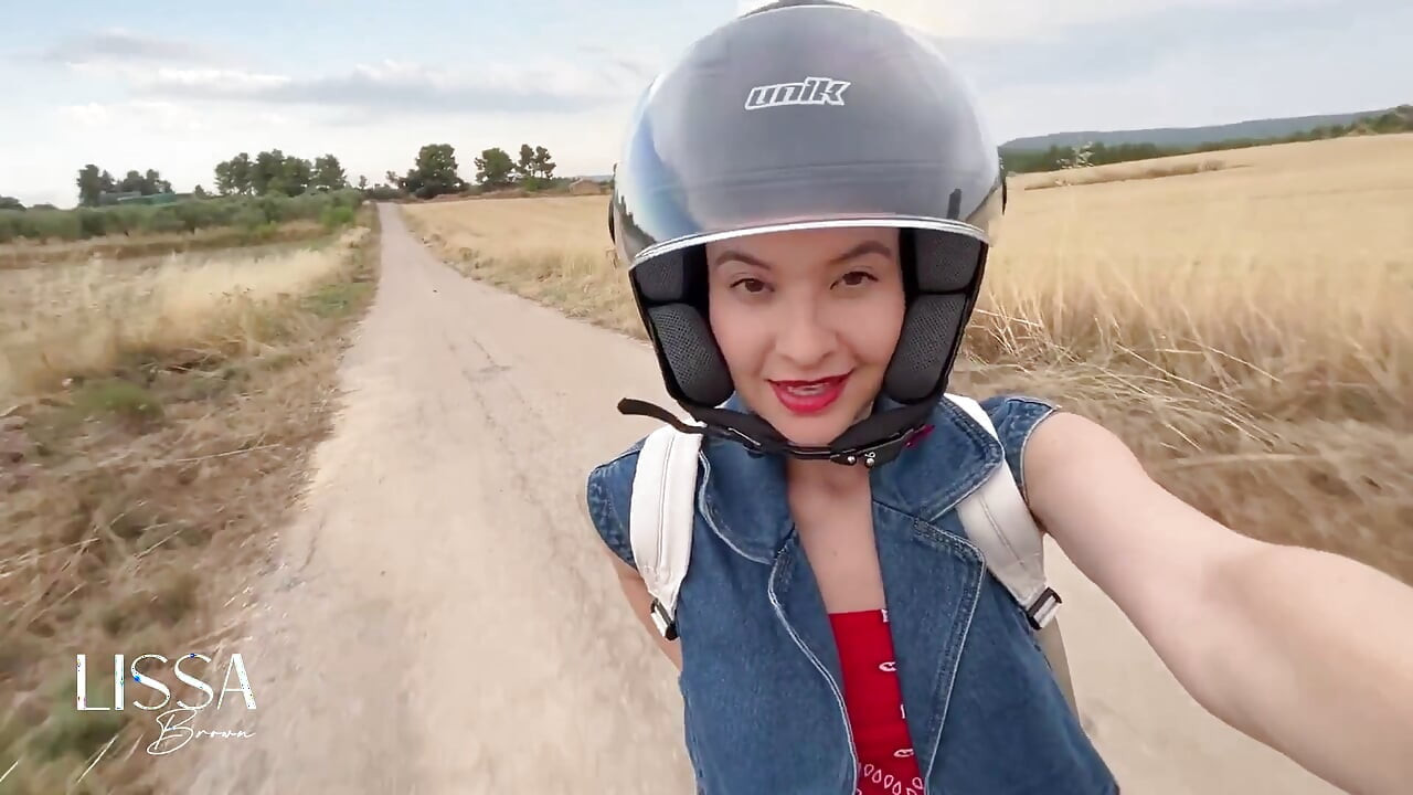 I Take Out My Stepbrother's Dick on the Motorcycle