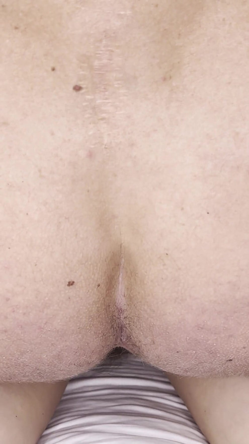 Extremely hairy MILF with fat ass fucked very hard | Clip 1