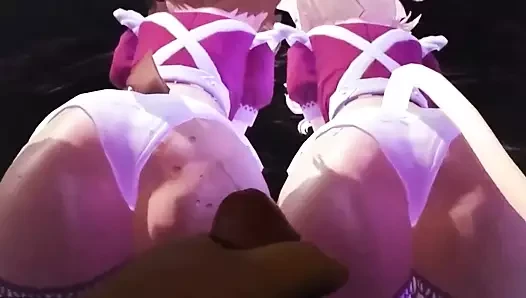 Elin Twins Butt Tributes