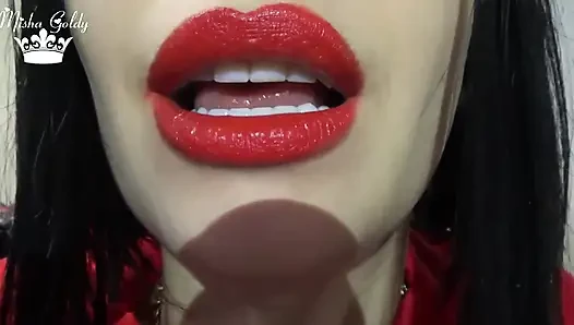 Rote lippen &lipgloss WICHsanleitung