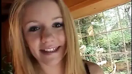 Cum loving white girl takes a huge cum load in her pussy from a giant black dick