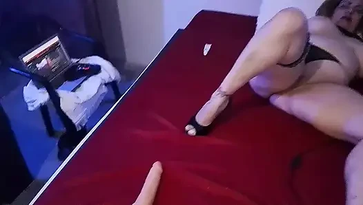 She Released Her Ass in the Fur Without Frills and Made the Boy Throw Everything
