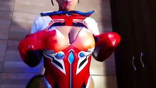 Seluk-beluk perjalanan yang berani bersamaku sebagai Asuka dari Evangelion.