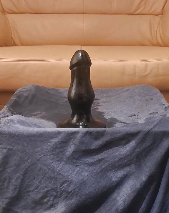 Solo man extrem anal dildo - jättestor leksak