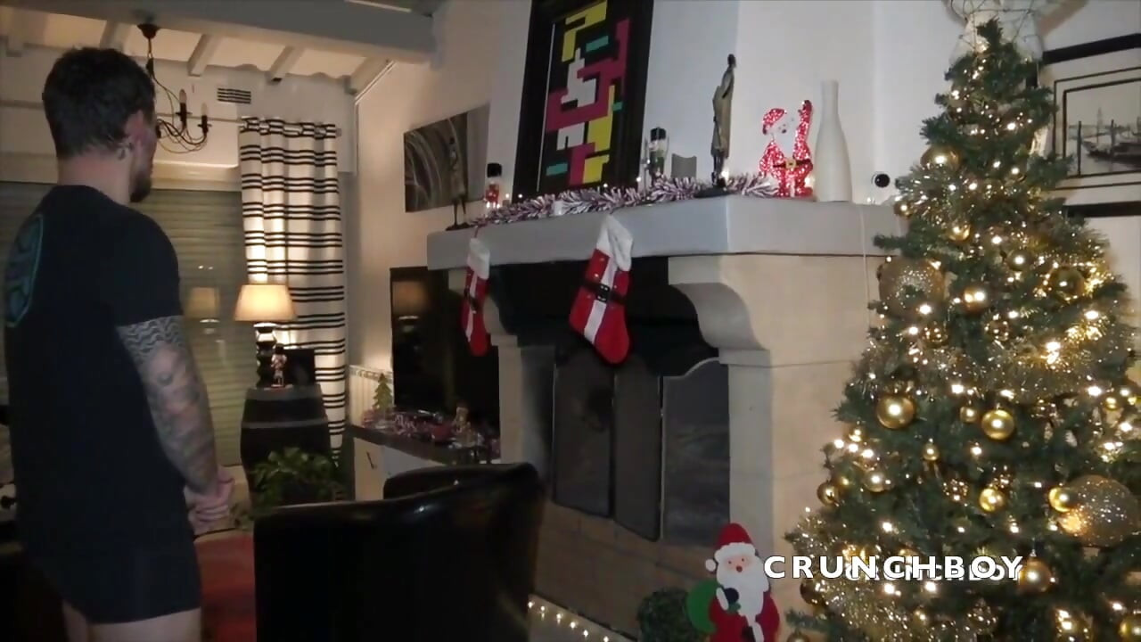 Real French straight boy fucked by Jimy Fix for a fun Christmas surprise