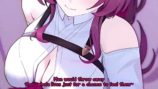 Кафка становится твоей новой королевой, а ты ее маленькая игрушка! (Honkai Star Rail, Petplay, Дыхание, Отказ, Развал, Женское доминирование)