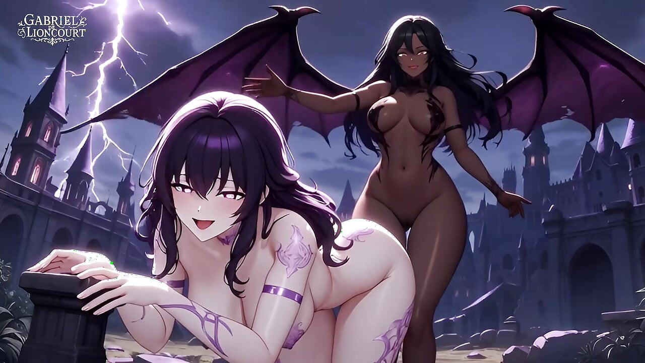 Fantasias góticas de vampiro - Hentai 2