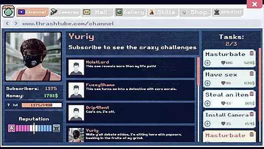 Полный геймплей - моя сексуальная соседка 2, часть 5