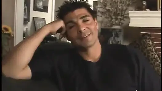 An old milf takes a dick hard then squeezes it's out on her chest
