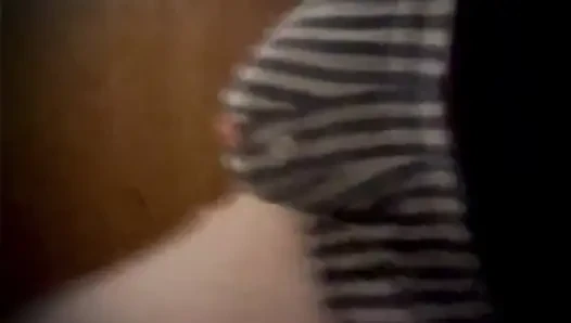 Boy Found His Stepdad's Self Video of His Soft Cock Premature Cumming Handsfree