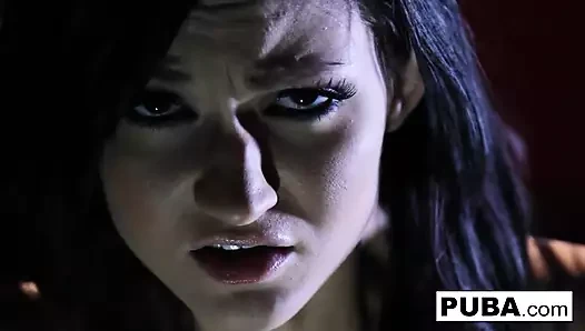 Kendall has way too much fun getting her pussy all wet