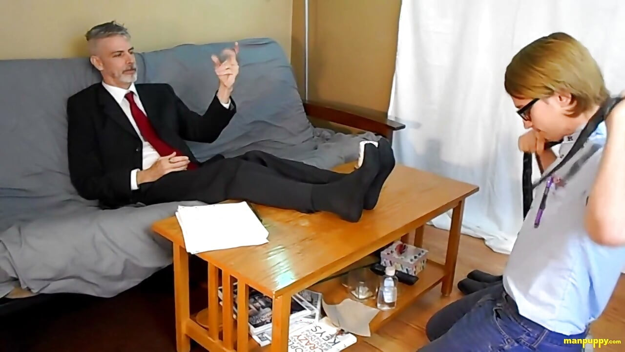 Demanding Boss Gets a Foot Rub