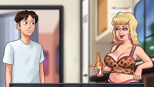 All xxx Scenes with my Gfs Stepmom Crystal in Summertime Saga