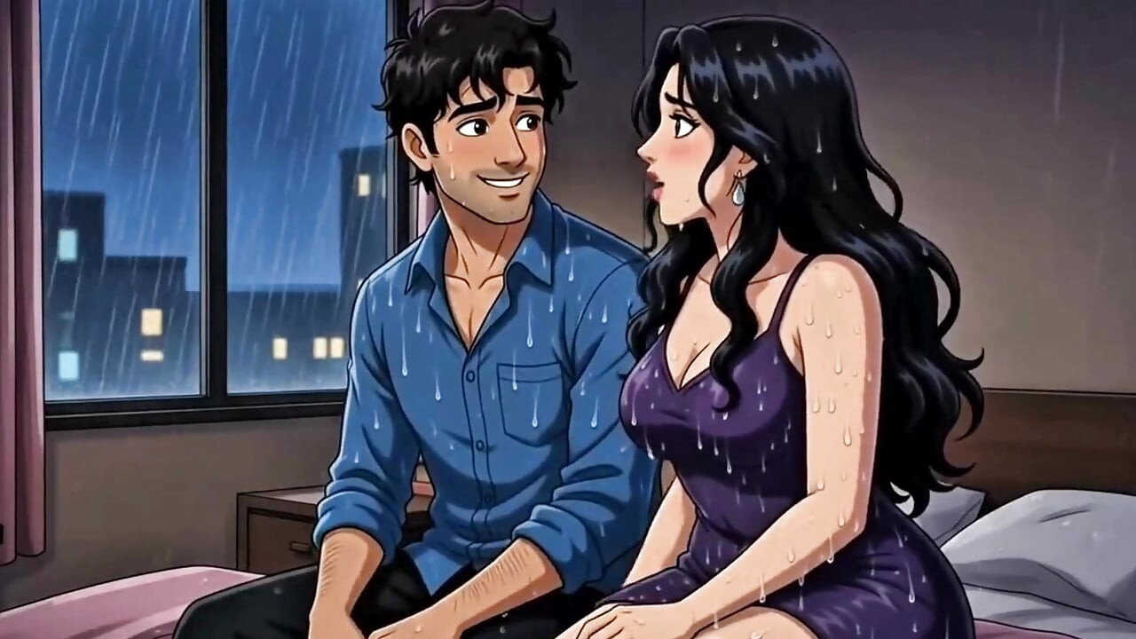 Flat Mein Nayi Aayi Modern Ladki Ne Mujhe Pehli Raat Hi Seduce Kar Liya ( Ai generated )