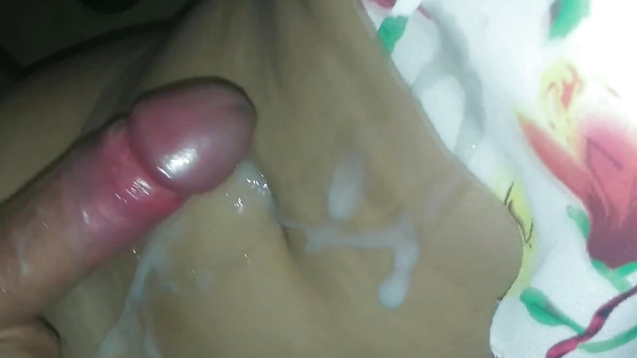 Husband Watching and Films His Wife Moaning Horny While His Friend Fuck with Condoms off