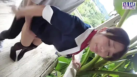 Slender Mega-curves Bent for Roaming Backdoor Thrills Across Park, Lot, Rooftop, and Room Ep-3