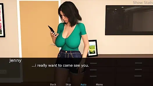 Горячая жена проекта - Jenny помогла Merry одеться