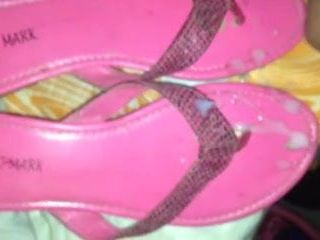 Arabic aunt sandals cummed
