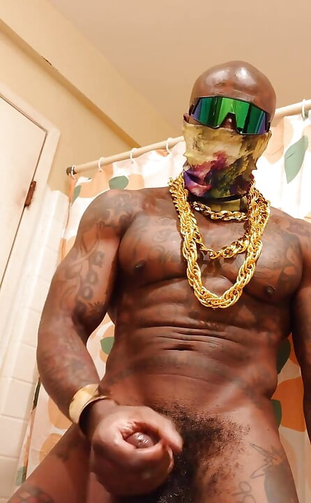 BBC Worship Hallelujah Johnson (I Planned it Out) Tall Dark Chocolate Muscles Tattoos Hairy BBC Hallelujah Johnson Masturbating
