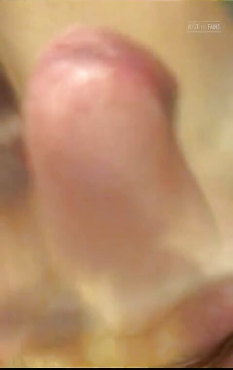 Cock Pumped & Filling the 8 Inch Tube Close up