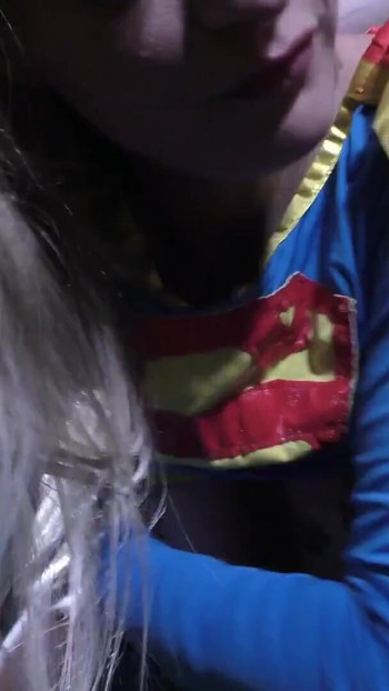 Thrilling moment from "XXX avengers with Melody Pleasure and KimberlyX"