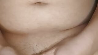 chubby masturbates
