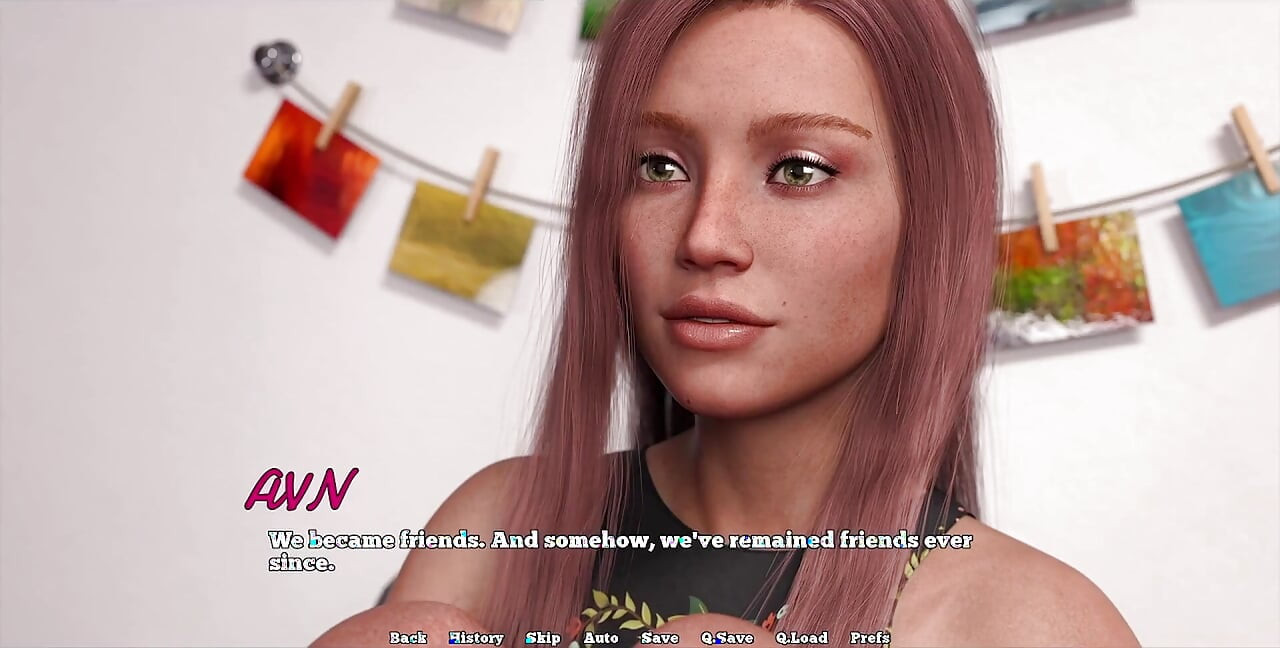 Law College - Cute Busty Red Head Talks About Her Past - 3D Porn Games