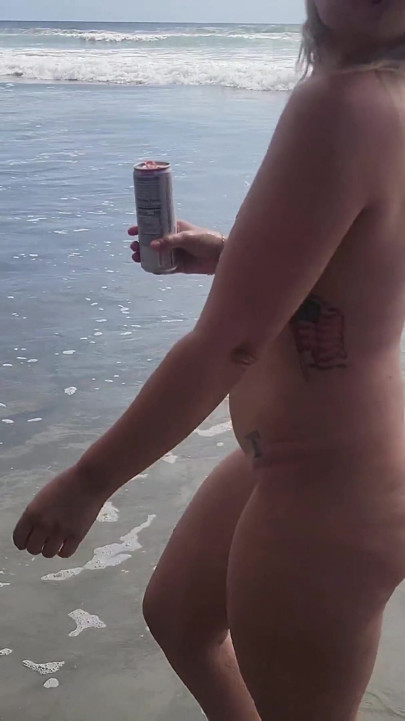 Playing at the nude beach. | Clip 1
