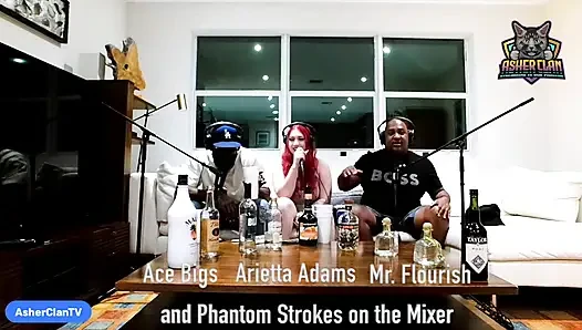 Arietta Adams ile yetişkin yıldızı podcast'i Mrflourish ve Ace Bigs ev sahipliği yapıyor