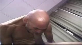 he is  sucking himself
