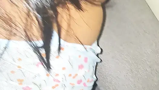 My stepdad saw me in a very short and sexy DRESS and he didn't hesitate to make me his!! He put his finger in my anus:(