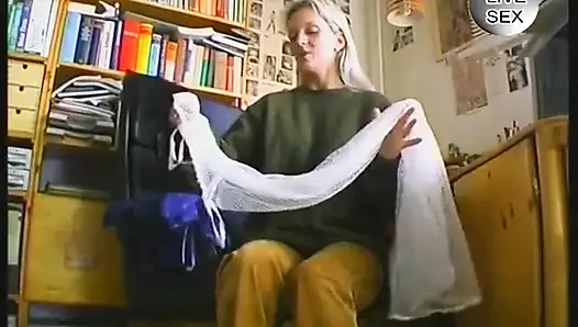 Muschi fingern und dildo