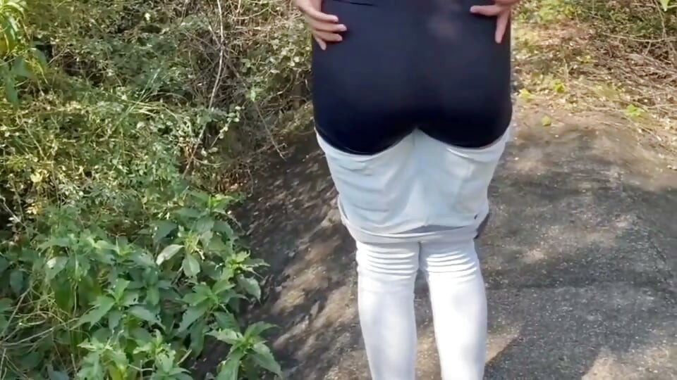 Stepsister fucked for the first time in the forest